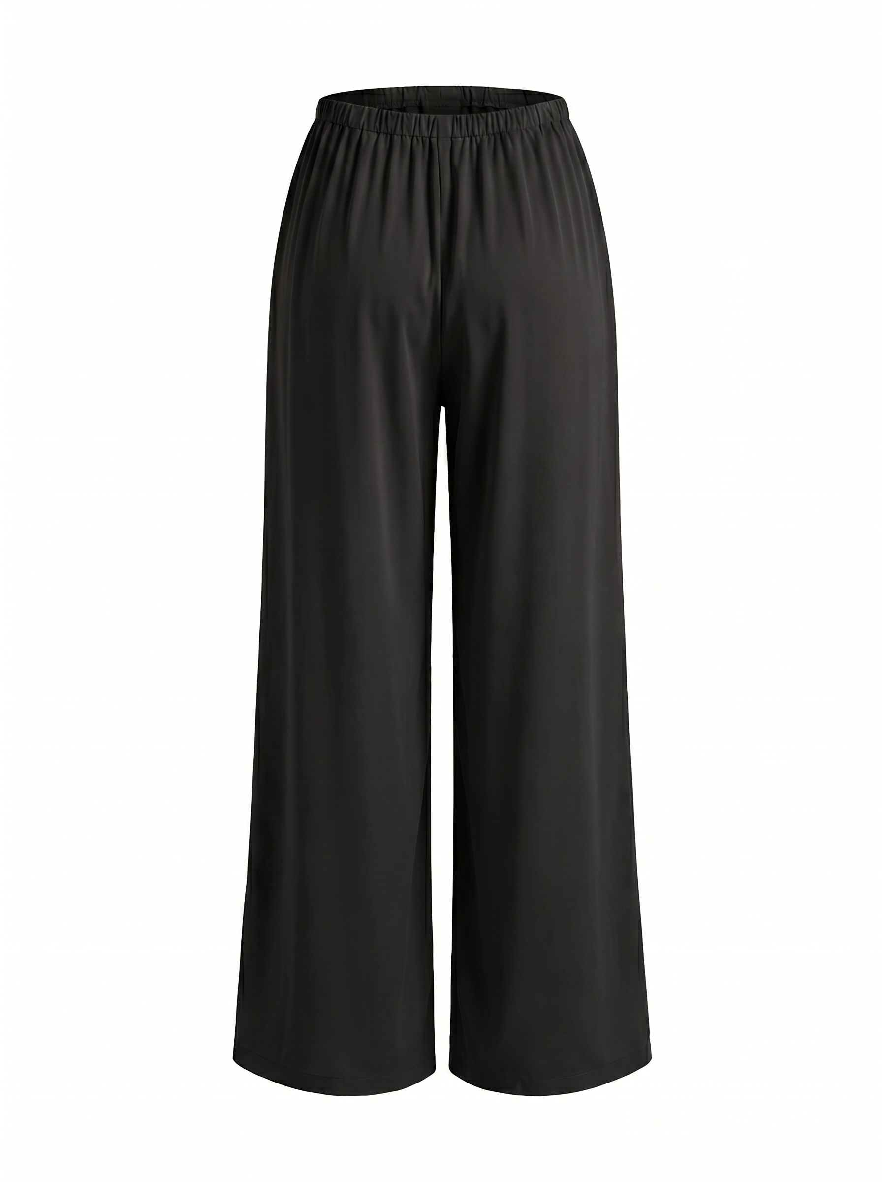 Flow Wide-Leg Pants — Midnight Black 2