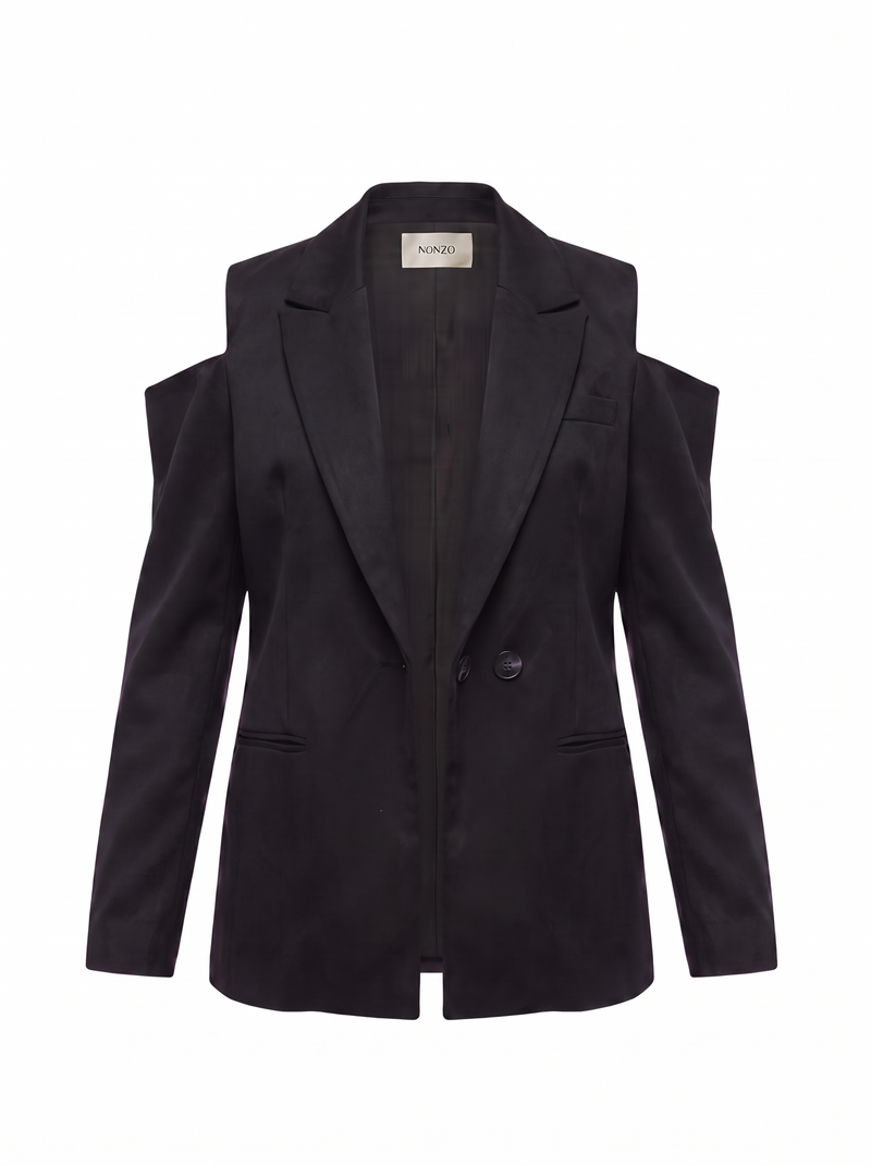 Off Shoulder Blazer